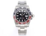 ROLEX GMT-Master II Replica 904L Steel 3186 Movement Black Watch